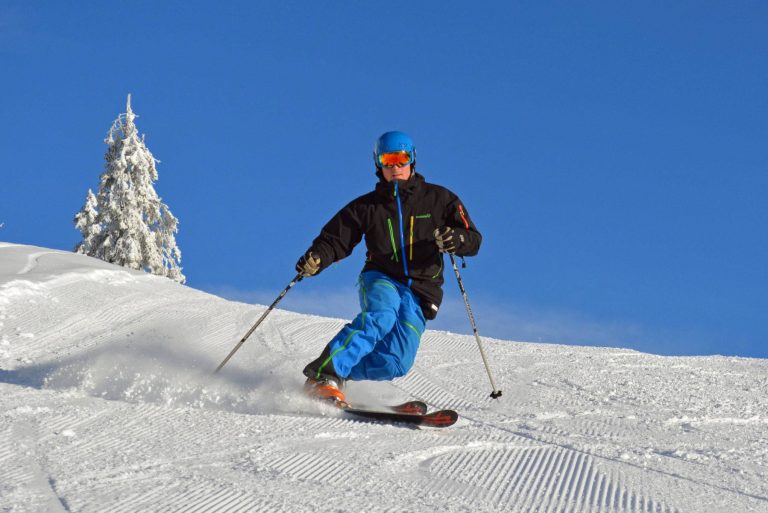 Telemarkski på Sjusjøen